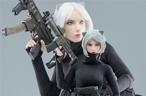 1/12 Scale VERY COOL Female Assassin Catch Me Palm Treasure Series Action  Figure