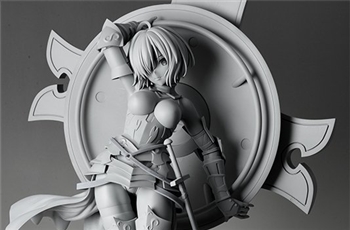 ภาพต้นแบบงาม ๆ ของฟิกเกอร์ Fate Grand Order: Shielder-Mash Kyrielight