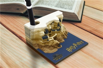 กระดาษโน๊ตไอเดียแจ่มกับ Harry Potter-OMOSHIROI BLOCK [Hogwarts Castle]