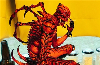 ปั้นดินให้เป็นดาว#3 - งานปั้น SMORKING SPIDER สัตว์ประหลาดจากภาพดีไซน์ของยาสุชิ นิราซาว่า